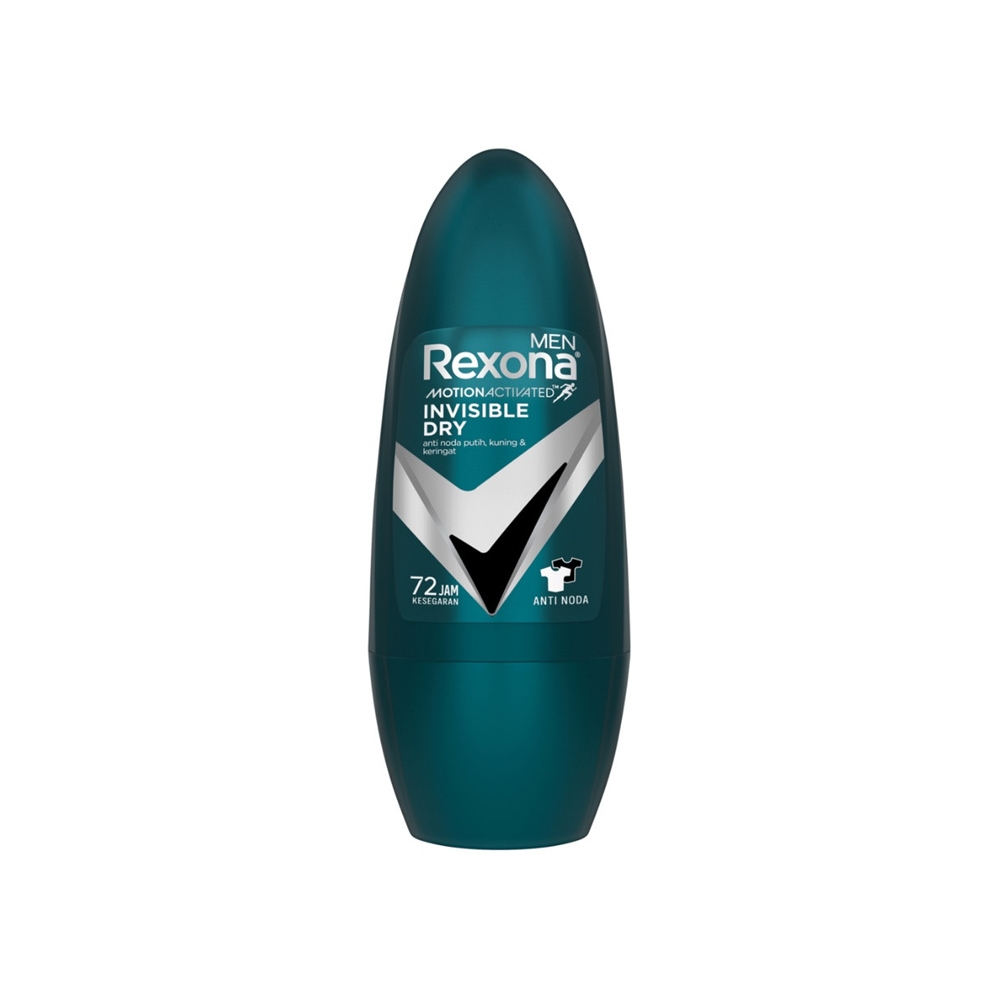 رول ضد تعریق مردانه 72 ساعته رکسونا سری Motion Activated مدل INVISIBLE DRY حجم 45 میل