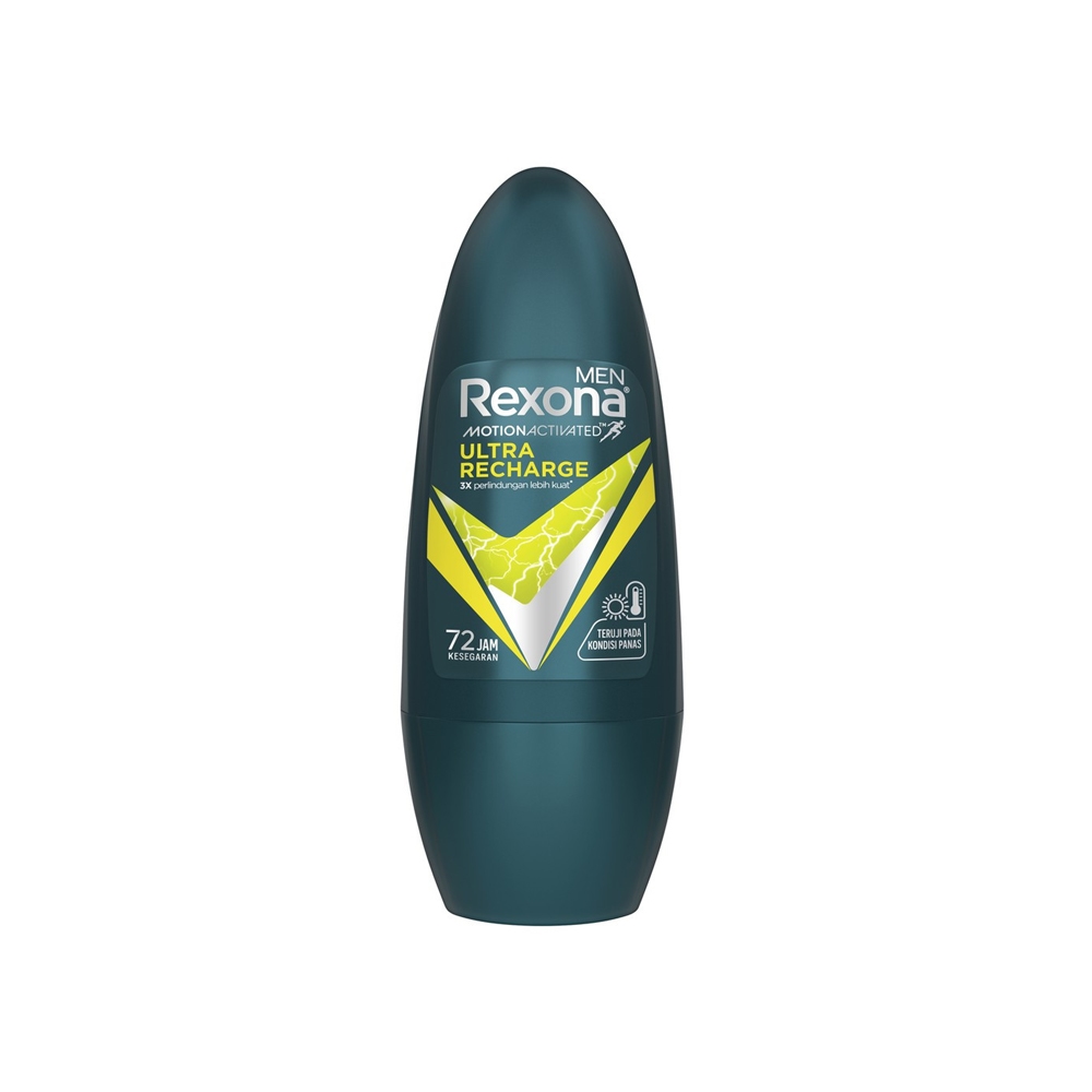 رول ضد تعریق مردانه 72 ساعته رکسونا سری Motion Activated مدل ULTRA RECHARGE حجم 45 میل