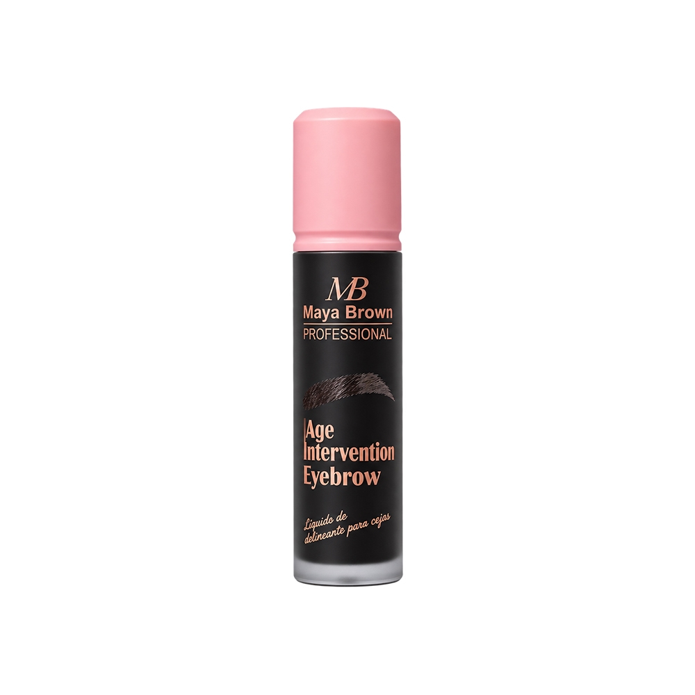 ژل ابرو ریملی مایا براون مدل Age Intervention Eyebrow شماره 205 رنگ مشکی حجم 30 میل