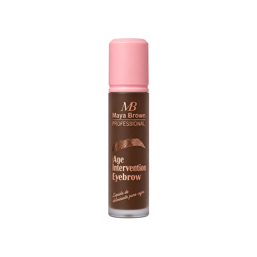 ژل ابرو ریملی مایا براون مدل Age Intervention Eyebrow شماره 206 رنگ قهوه ای حجم 30 میل