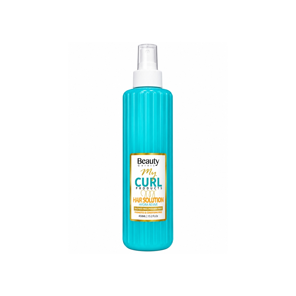 اسپری آبرسان و نرم کننده مو بدن آبکشی بیوتی گارنیک سری My CURL مدل HYDRA REVIVE مناسب موهای فر حجم 450 میل
