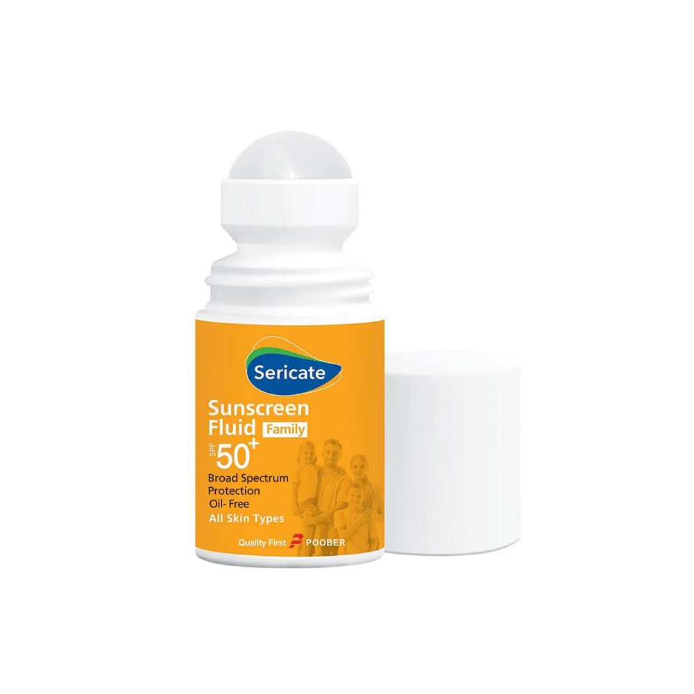 ضد آفتاب فلوئیدی رولی SPF50+ سری کیت مدل Fluid Family مناسب تمام افراد خانواده حجم 50 میل