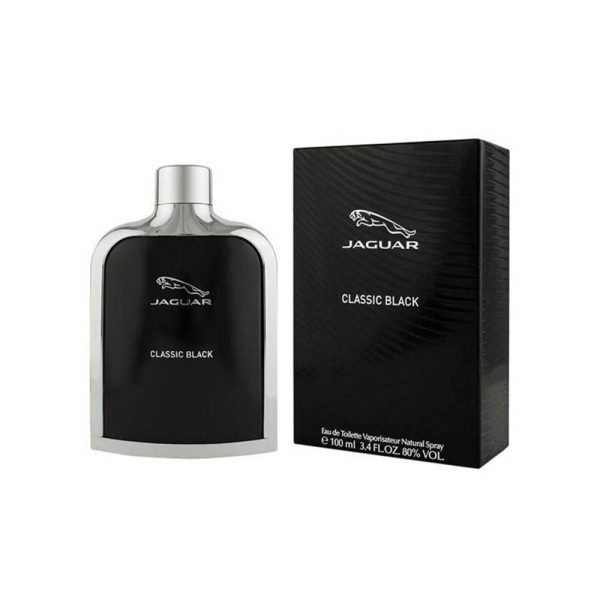 ادوتویلت مردانه جگوار مدل CLASSIC BLACK حجم ۱۰۰ میل