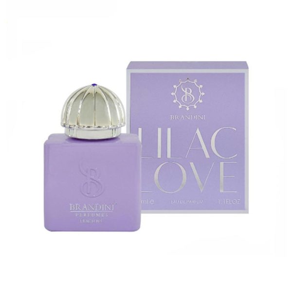 عطر جیبی زنانه برندینی مدل lilac Love حجم 33 میل