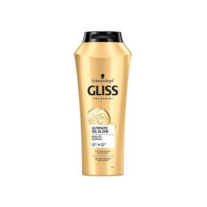 شامپو تقویت کننده مو گلیس مدل Ultimate Oil Elixir مناسب موهای آسیب دیده حجم 500 میل