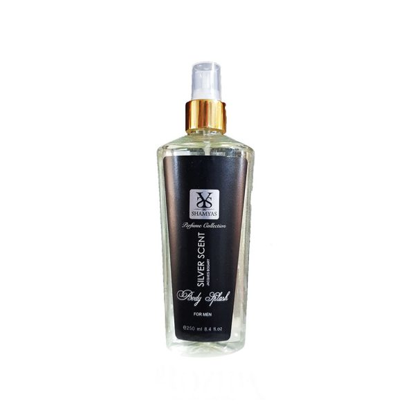 بادی اسپلش مردانه شمیاس مدل Silver Scent حجم ۲۵۰ میل