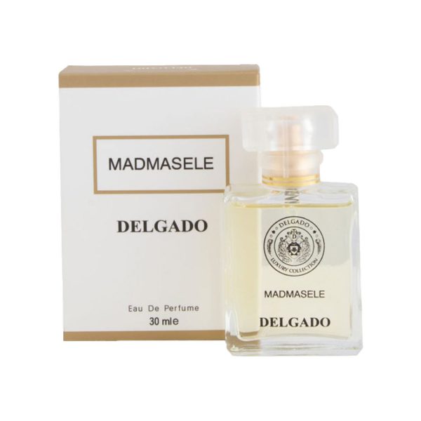 عطر جیبی زنانه دلگادو مدل MADMASELE حجم 30 میل