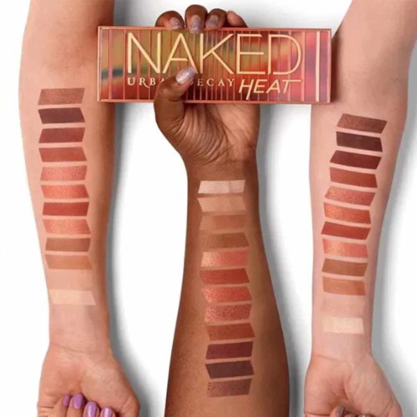 پالت سايه 12 رنگ اربن دی کی مدل NAKED URBAN DECAY HEAT