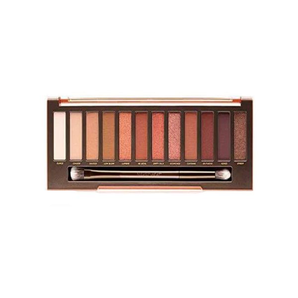 پالت سايه 12 رنگ اربن دی کی مدل NAKED URBAN DECAY HEAT