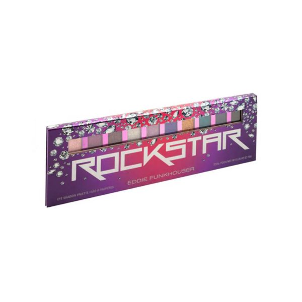 پالت سایه 10 رنگ ادی فان خوسر مدل Rockstar