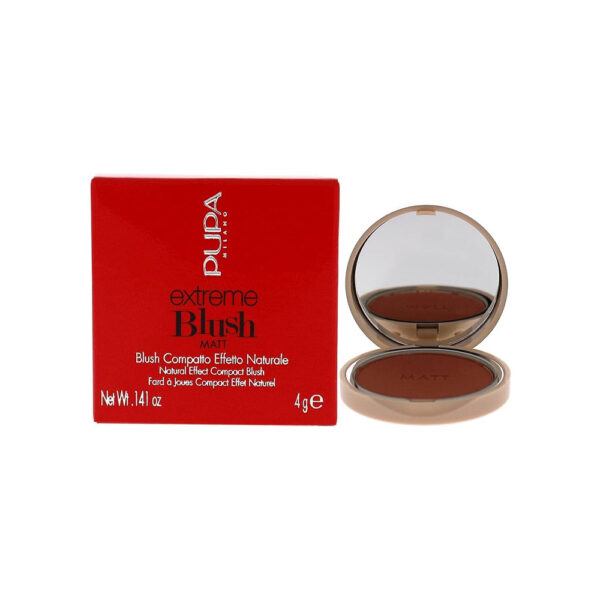 رژ گونه پودری پوپا مدل EXTREME BLUSH RADIANT شماره 030 رنگ هلویی