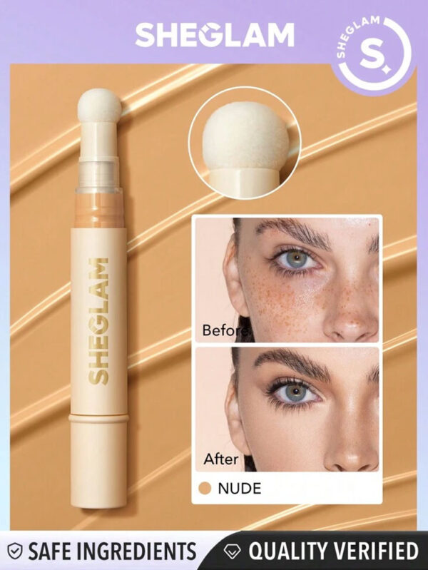 کانسیلر شیگلم مدل COMPLEXION BOOST رنگ NUDE وزن 4.5 گرم