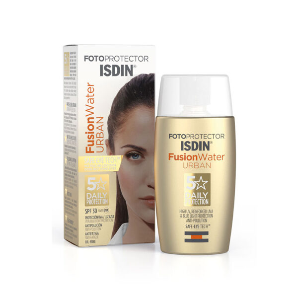 کرم ضدآفتاب روزانه spf 30 ایزدین مدل Fusion water Urban حجم 50 میل