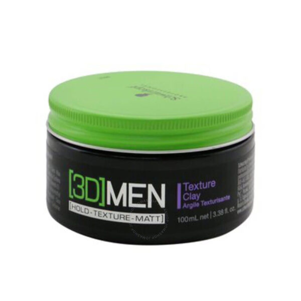 3DMAN SCHWARZKOPF PROFESSIONAL CLAY HOLD TEXTURE MATT 100 ML