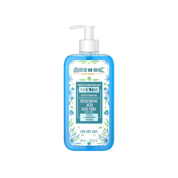 AREUOK FACE WASH FOR DRY SKIN