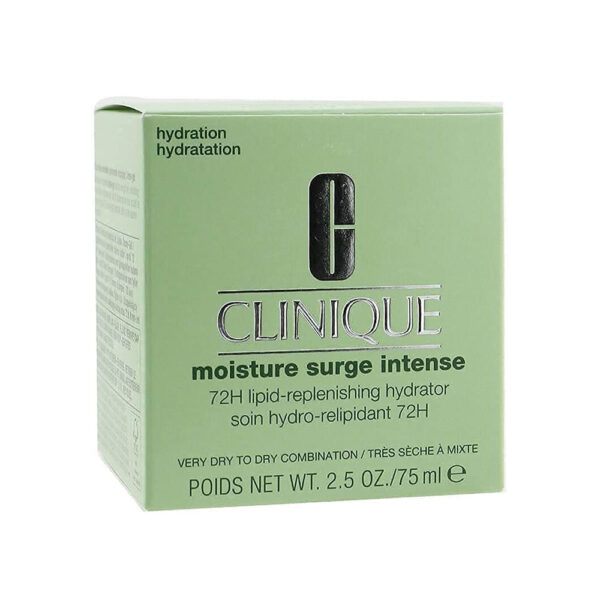 کرم ژل آبرسان فوری و قوی 70 ساعته کلینیک مدل Moisture Surge Intense حجم 50 میل