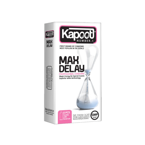 KAPOOT MAX DELAY CONDOMS 12 PCS