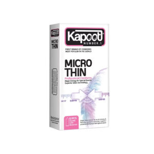 KAPOOT MICROTHIN CONDOMS 12 PCS