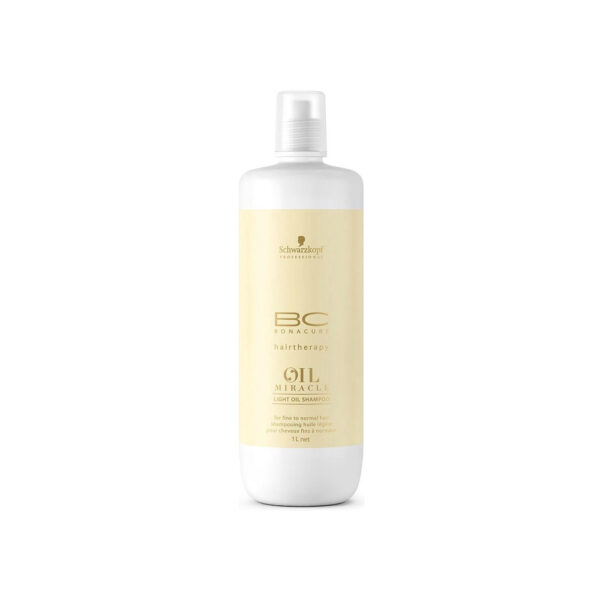 SCHWARZKOPF BC OIL MIRACLE LIGHT SHAMPOO 1000ML