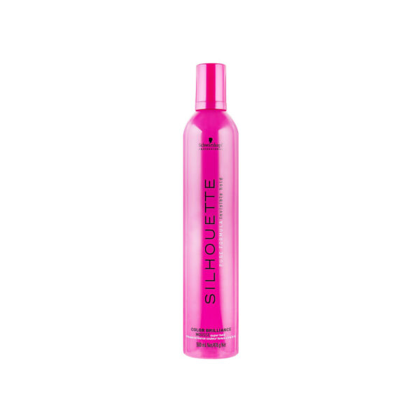 SILHOUETTE COLOR BRILLANCE MOUSSE SUPER HOLD 500 ML