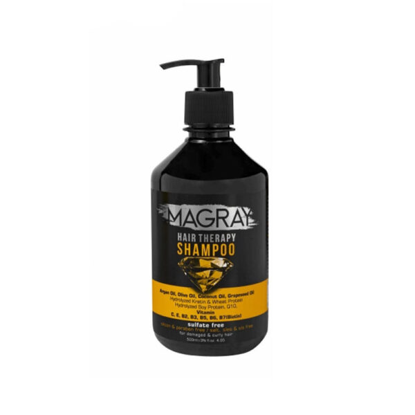 MAGRAY SULFATE-FREE SHAMPOO FOR DAMAGED AND CURLY HAIR, VOLUME 500 ML