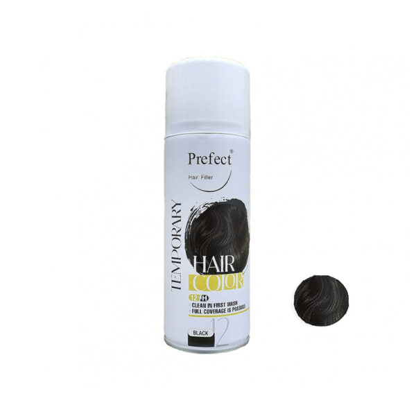 PERFECT TEMPORARY HAIR COLOR, NO.12, BLACK COLOR, 150 ML