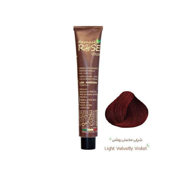 DAMASK ROSE HAIR COLOR, NO. 7.68 , 100 ML