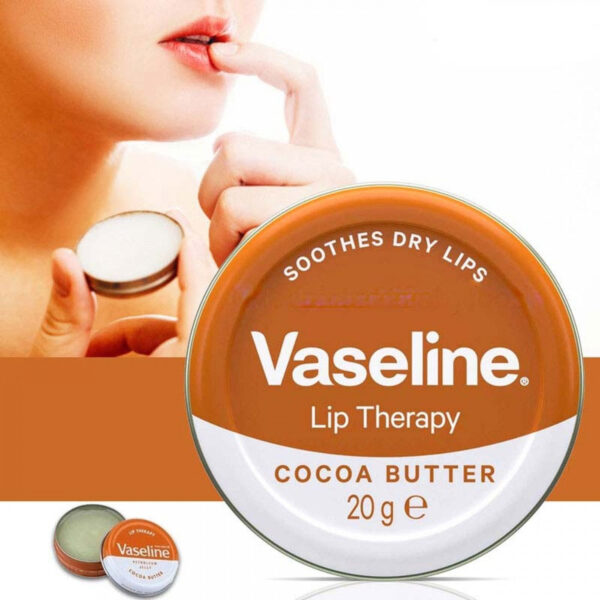 بالم لب وازلین سری Lip Therapy مدل COCOA BUTTER حاوی کوکو باتر وزن 20 گرم