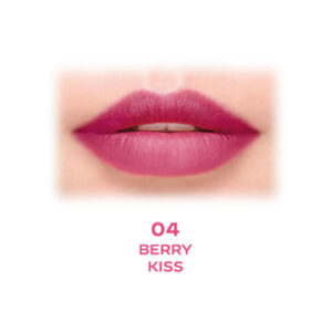 تینت مایع لب و گونه گلدن رز مدل JUICY شماره 04 رنگ BERRY KISS حاوی آلوورا و هیالورونیک اسید حجم 5.2 میل