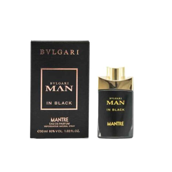 ادکلن جیبی مردانه مانتره رایحه BVLGARI MAN IN BLACK حجم 30 میل