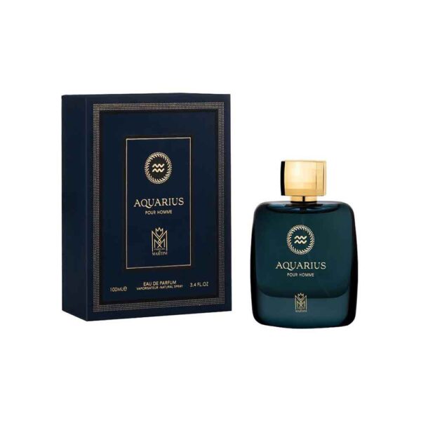 ادوپرفیوم مردانه مارتینی مدل AQUARIUS POUR HOMME حجم 10۰ میل