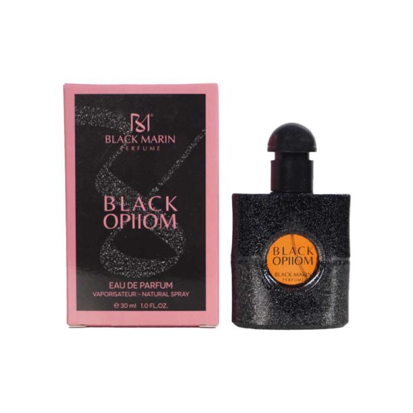 عطر کیفی زنانه بلک مارین مدل BLACK OPIIOM رایحه بلک اپیوم حجم 30 میل