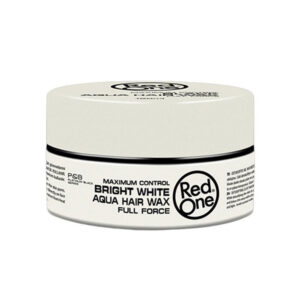 واکس مو فوق قوی با پایه آب ردوان سری Aqua مدل BRIGHT WHITE (سفید) با رایحه هلو حجم 150 میل