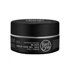 ژل واکس مو فوق قوی با پایه آب ردوان سری Aqua مدل BLACK (مشکی) با رایحه مرکبات حجم 150 میل