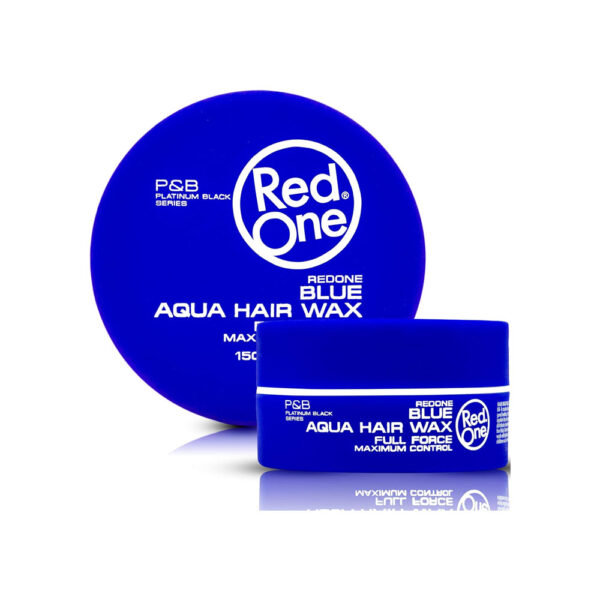 واکس مو فوق قوی با پایه آب ردوان سری Aqua مدل BLUE (آبی) با رایحه آدامس حجم 150 میل