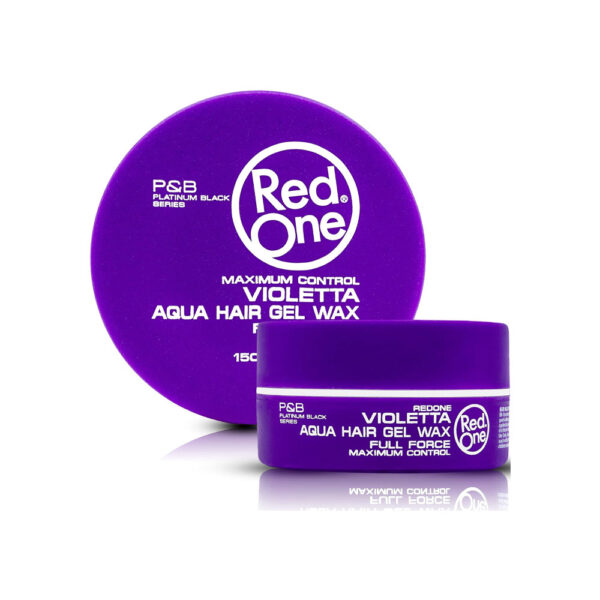 ژل واکس مو فوق قوی با پایه آب ردوان سری Aqua مدل VIOLETTA (بنفش) با رایحه اسطوخودوس حجم 150 میل