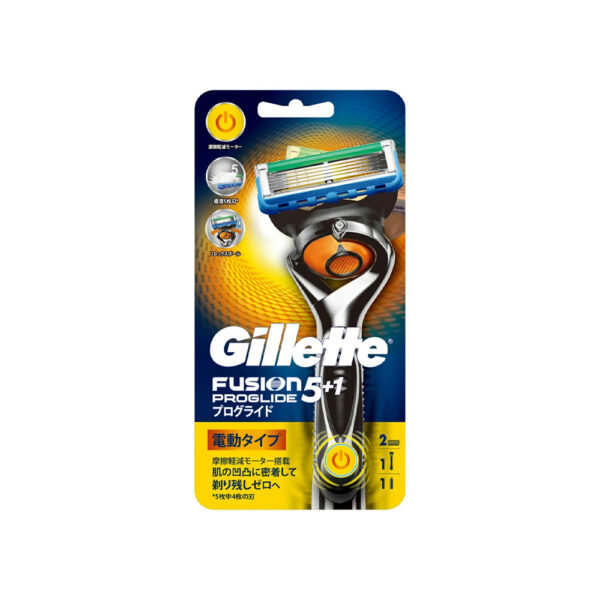 خود تراش 5 لبه ژیلت مدل Fusion Proglide Power به همراه 2 عدد یدک